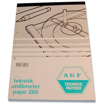 AGF Millimeterpapir A4 AGF 268 50 bl. (411.122)