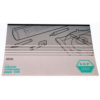 AGF Millimeterpapir A3 AGF 238 50 bl. (412.112)