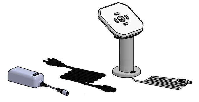 ERGONOMIC SOLUTIONS Dock and Charge, Dock and (SPDC002-EU-32)