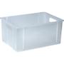 PLAST1 Klodskasse A4 natur 34x23,5x16 13 ltr.