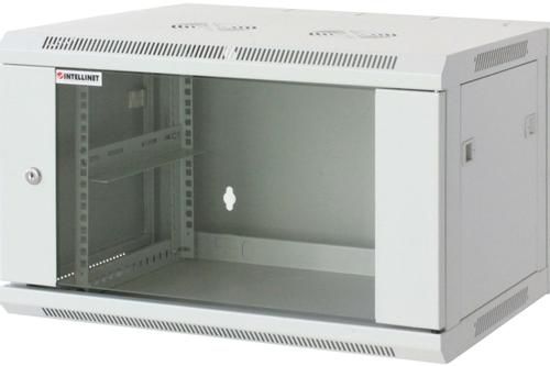 INTELLINET Server Schrank 19 Wandverteiler 12HE (H-B-T 635 x 600 x 600 mm) [gy], Assembled (711913)