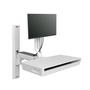 ERGOTRON CareFit Combo System with Worksurface white