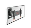 VOGELS Vogel's BASE 25 S TURN 120 - Mounting kit (interface plate, wall mount, pivot arm) - for flat panel - black - screen size: 19"-37" - wall-mountable