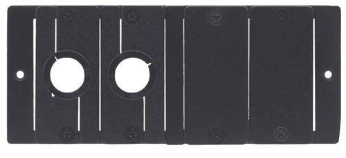 KRAMER T-4INSERT TBUS Bracket to Install Four Inserts in a Dual Power Socket Opening (60-100199)