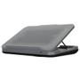 TARGUS Chill Mat - Notebook fan - adjustable stand - with 2 cooling fans - 18" - grey