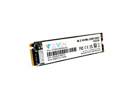 V7 128GB V7 NVME GEN3X4 M.2 NVME 3D TLC SSD INT (V7SSD128GBNV3E)