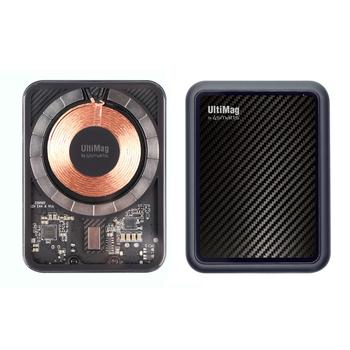 4smarts Power bank UltiMag Lucid 5000 mAh, carbon (456615)
