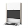 ERGOTRON n CareFit - Wall-mounted workstation - snow white