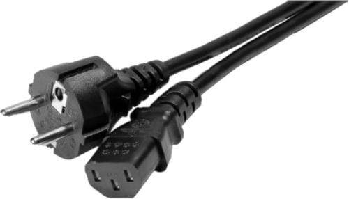 EXC AC Power Cord / Nätkabel / Apparatsladd 1.8m Black (EXC808011)