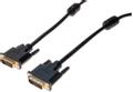 EXC DVI-D Dual Link cord MM | DVI-D - DVI-D | Max 2560x1600 | Svart | 2m
