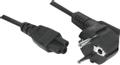 EXC | Apparatkabel | CEE 7/7 - IEC C5 | 3m | Svart