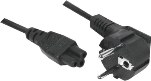 EXC | Powercord | CEE 7/7 - IEC C5 | 3m | Black (EXC808351)