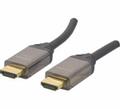 EXC Premium High Speed HDMI Cable with Ethernet | HDMI - HDMI | Max 3840x2160 60Hz | Svart | 5m