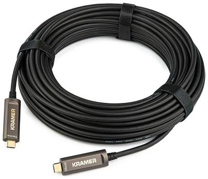 KRAMER CLS-AOCU31/ CC-50 - USB 3.1 GEN-2 Optical USB-C (M) to USB-C (M) Cable, plug N play, 15,2m (97-04300050)