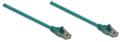 INTELLINET Network Cable RJ45 Cat6 UTP 10m green 100% copper