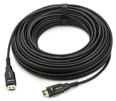 KRAMER CLS-AOCH/ 60F-50 - HDMI (M) to HDMI (M), Active Optical 4K Cable, Low Smoke & Hal. Free, 15m (97-04160050)