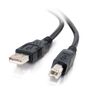 C2G Cbl/2m USB 2.0 A/B Black