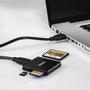 HAMA USB-3.0 Multi Card Reader SD MicroSD CF black (124022)