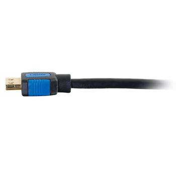 C2G Gripping High-Speed HDMI 2.0 Cable | HDMI - HDMI | Max 3840x2160 60Hz 4:4:4 | Black | 0.9m (29675)