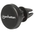 MANHATTAN Magnetic Car Air-Vent Phone Mount, Adjustable Clip-on, Quick Attach and Release, Non-Skid Pad, Black, Boxed Magnetholder Til bil Sort