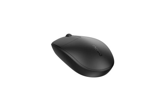 RAPOO N100 Wired Optical Mice, Black (18050)