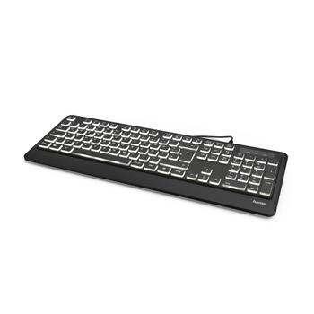HAMA Kc-550 Keyboard Usb Qwertz  (182671)