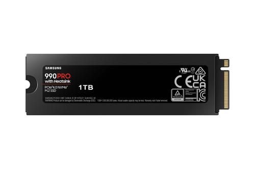 SAMSUNG 990 Pro M.2 NVMe 1TB+heatsink (MZ-V9P1T0GW)