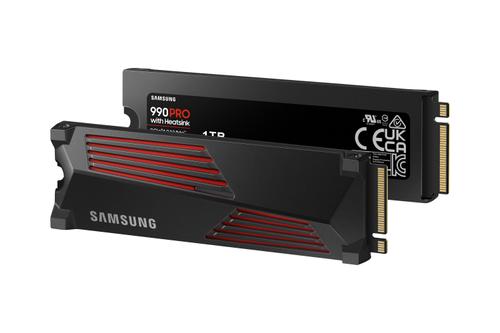 SAMSUNG 990 Pro M.2 NVMe 1TB+heatsink (MZ-V9P1T0GW)