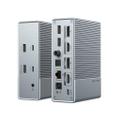 HYPER HyperDrive GEN2 - Dockningsstation - USB-C - 2 x HDMI, 2 x DP - GigE - Europa