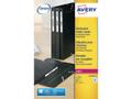 AVERY Laser Filing Label Eurofolio 134x11mm 24 Per A4 Sheet White (Pack 600 Labels) L7170-25