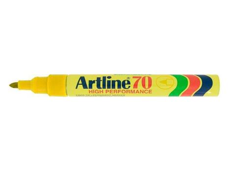 ARTLINE Märkpenna 70 Permanent 1.5 gul (EK-70  yellow*12)