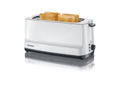 SEVERIN Brödrost 4 skivig vit (AT2234)