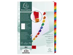 EXACOMPTA Register EXACOMPTA A4 1-31 mylar hvi/frg