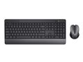 TRUST TKM-450 trådløst tastatur og mus ECO (sort)