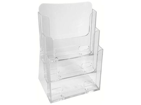 EXACOMPTA Brosjyrekurv EXACOMPTA A4 3 rom klar (74158D)