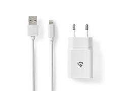 NEDIS Vegglader NEDIS USB til lightning 1m