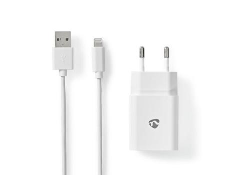 NEDIS Vegglader NEDIS USB til lightning 1m (WCHAL242AWT)