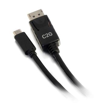 C2G 12ft USB-C to DisplayPort Cable Black (26904)
