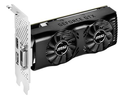 MSI GeForce GTX1630 4GT LP OC GDDR6 1xDP 1.4 1xHDMI 2.0b 1xDVI-D (GEFORCE GTX 1630 4GT LP OC)