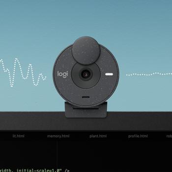 LOGITECH Webcam 1920 x 1080 pixels Full HD Microfoon inbegrepen Grafiet (960-001436)