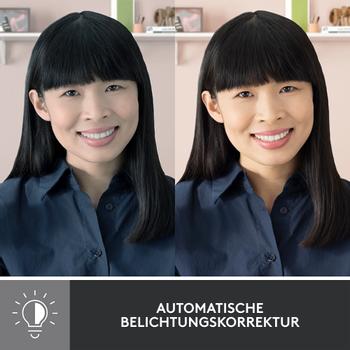 LOGITECH Webcam 1920 x 1080 pixels Full HD Microfoon inbegrepen Grafiet (960-001436)