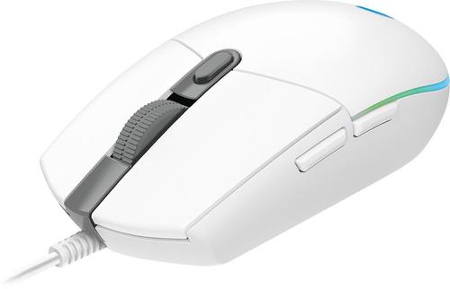 LOGITECH G203 LIGHTSYNC Gaming Mouse WHITE (910-005824)