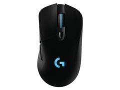 LOGITECH Wireless Gaming Mouse G703 LIGHTSPEED HERO 16K Sensor Optisk Trådløs Kabling Sort (910-005640)