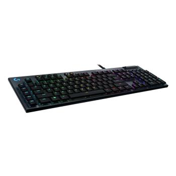 LOGITECH Gaming G815 Tastatur Mekanisk RGB/16,8 millioner farver Kabling (920-008992)