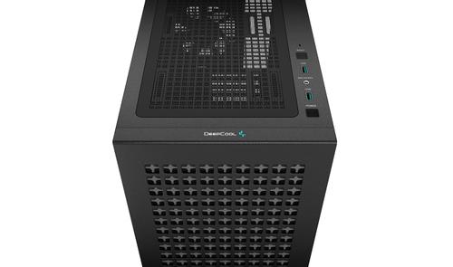 DEEPCOOL CH370 Micro ATX Case, Black (R-CH370-BKNAM1-G-1)