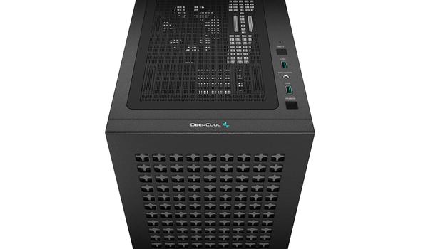 DEEPCOOL CH370 Micro-ATX Case, Black (R-CH370-BKNAM1-G-1)