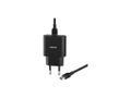 UNISYNK USB-C Charger Kit EU PD 20W Black 2m