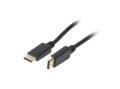 SYNERGY Kabel Video DisplayPort 1.2, ST/ST,  1,0m, Ultra HD 4k*2k 3840*2160@60hz 4:4:4, 8 Bit, CCS, Synergy 21,