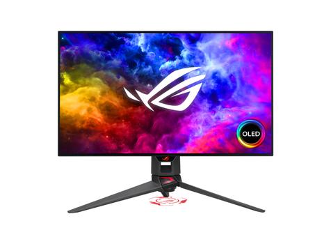 ASUS 27" ROG Swift gamingskjerm PG27AQDM 2560x1440 OLED, 240hz, 0.03ms, 135k:1, G-Sync compatbile,  2xHDMI/DP (90LM08Q0-B01A70)