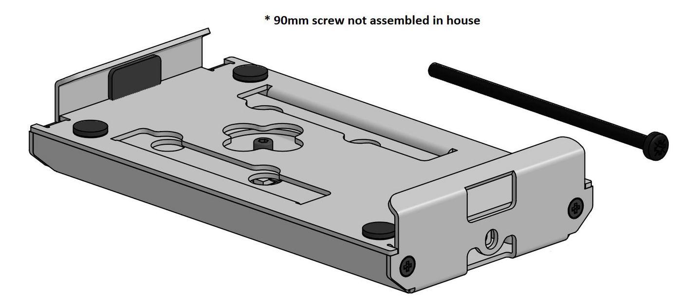 SpacePole U-Frame tablet holder  7"-